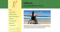 Desktop Screenshot of idlife.org